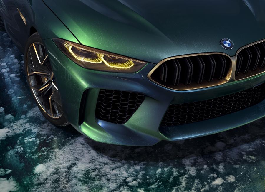 Детали экстерьера BMW Concept M8 Gran Coupe 2018 года  (фото 13 из 16)